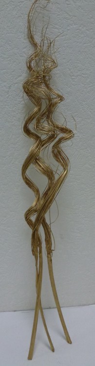 Ветки декоративные  (набор из 3-х)  золотые